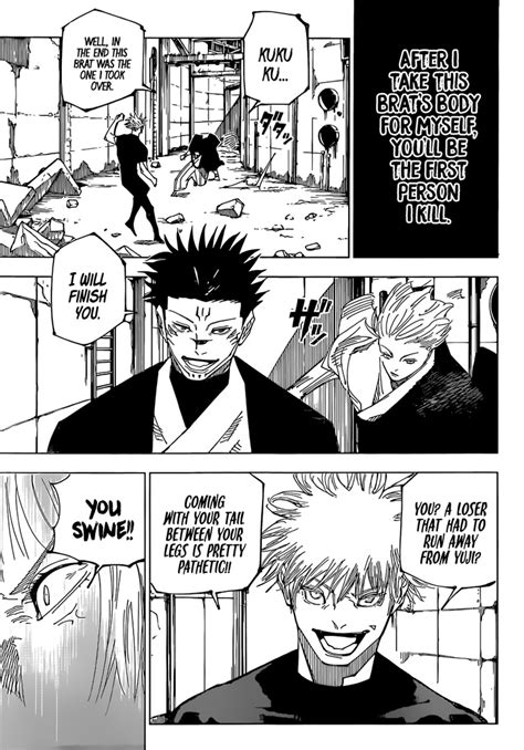 jujutsu kaisen chapter 221|Jujutsu Kaisen